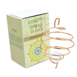 Spirale di Luce In Rame - Mini