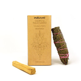 Cedro & Palo Santo - Smudge e Paletto Incenso Naturale ed Ecosostenibile