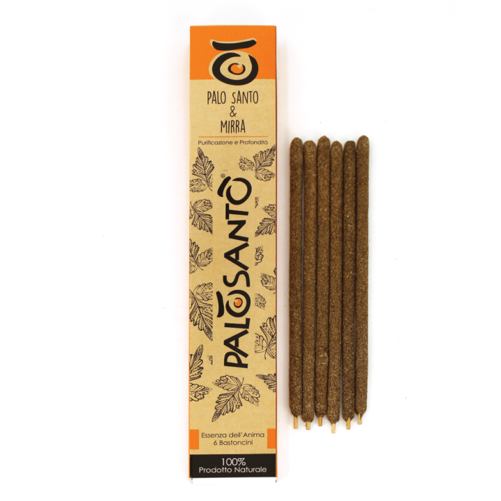 Bastoncini Incenso Palo Santo e Mirra