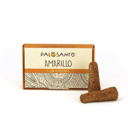 Incenso in Coni di Palo Santo 'Amarillo' Naturale ed Ecosostenibile