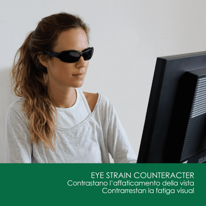 Occhiale Naturalight® Ametista - Occhiali Stenopeici per Ginnastica Oculare
