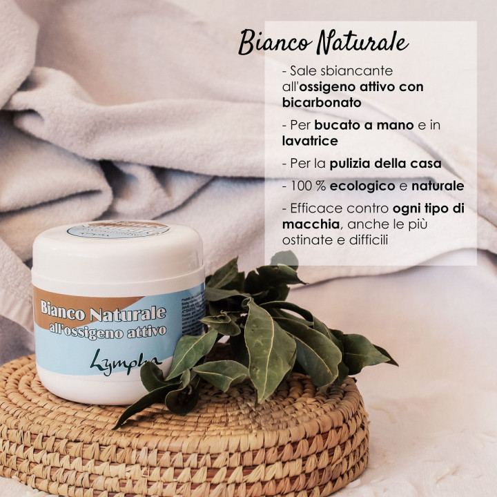 Bianco Naturale all'Ossigeno Attivo Igienizzante Anti-Macchia Naturale ed Ecologico