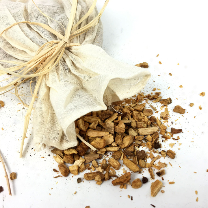 Cuscino Palosanto® con Fibre di Legno di Palo Santo - Naturale ed Ecosostenibile