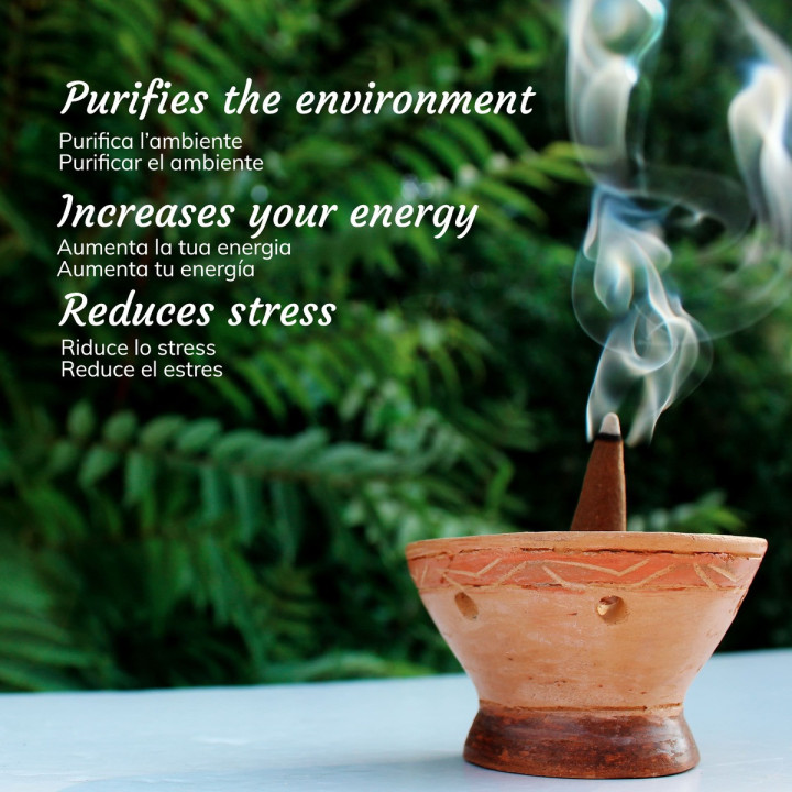 Coni d'Incenso 100% Naturali - Sahumerio Rajneesh