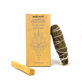 Ginepro & Palo Santo - Smudge e Paletto Incenso Naturale ed Ecosostenibile