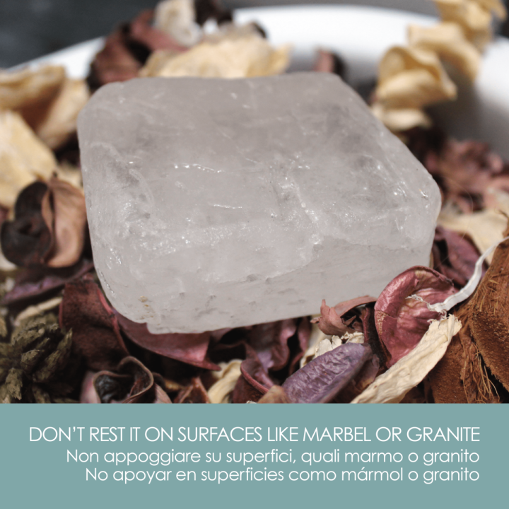 Pietra Puro Mineral 160-190 g Allume di Ammonio