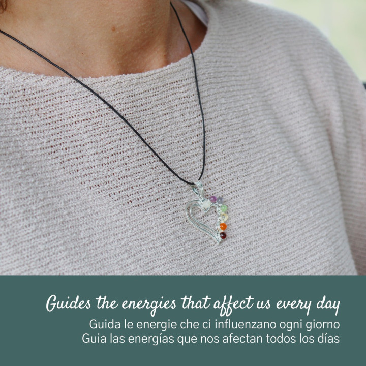 Ciondolo dei 7 Chakra - Cuore