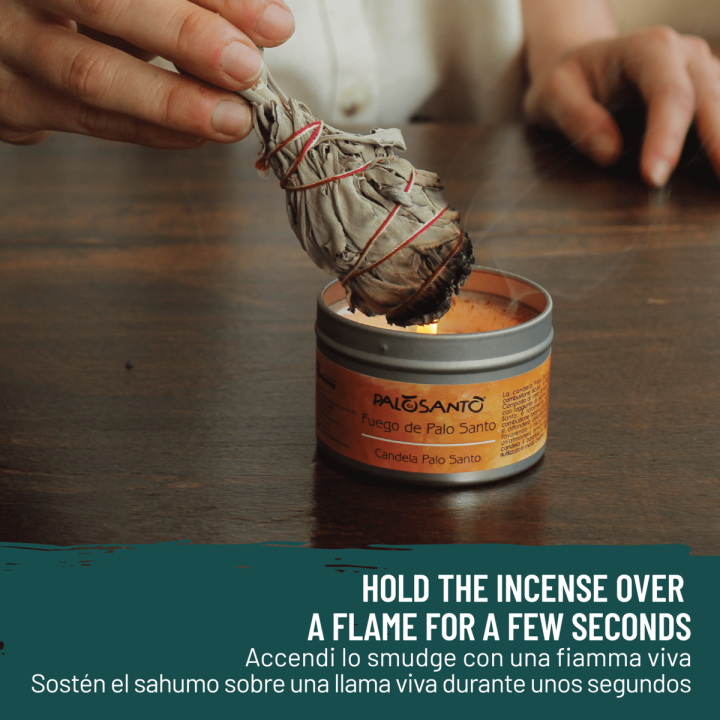 Salvia Bianca Smudge Incenso Naturale e Ecosostenibile