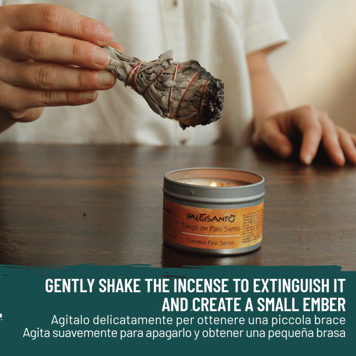 Salvia Bianca Smudge Incenso Naturale e Ecosostenibile