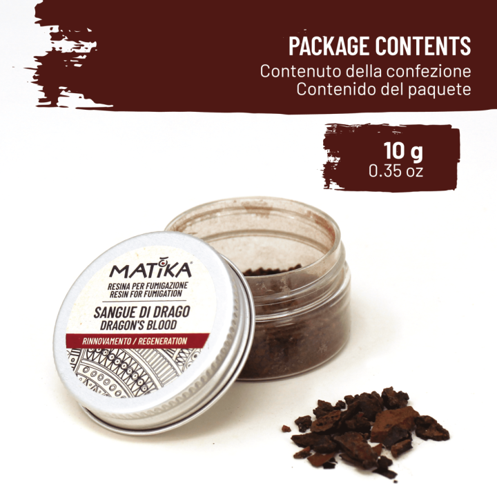 Resina Sangue di Drago del Perù - 100% Naturale ed Ecosostenibile