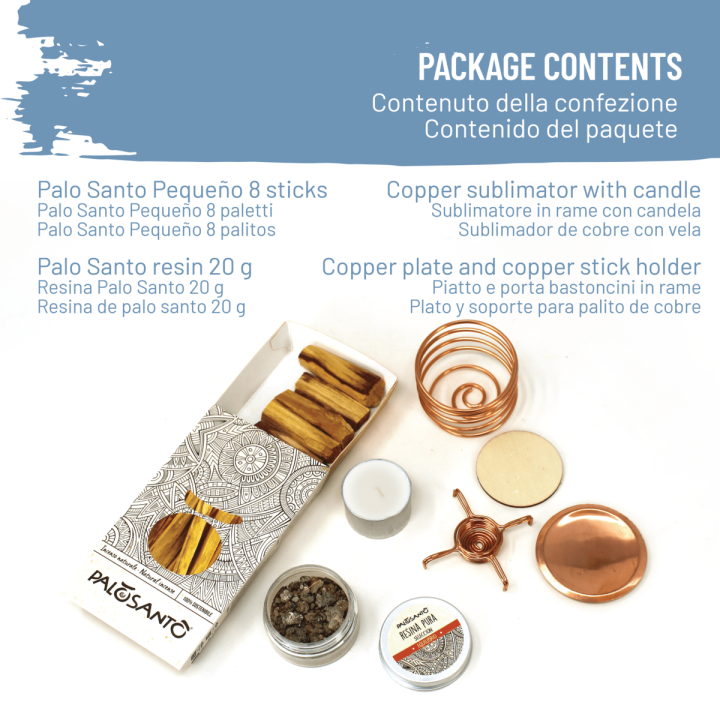 Kit Sublimazione Palo Santo: L'Innovazione dell'Aroma Puro dell'Incenso di Palo Santo