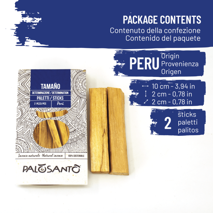 Paletti Palo Santo Especial Tamaño - Ed. Limitata Paletto Extra-Large