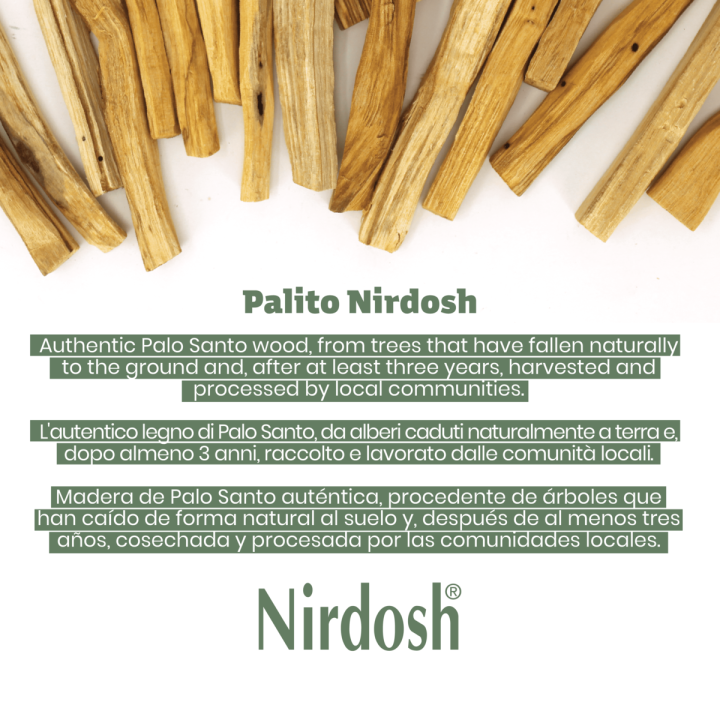Palito Ecuador - Incenso di Palo Santo 100% Naturale