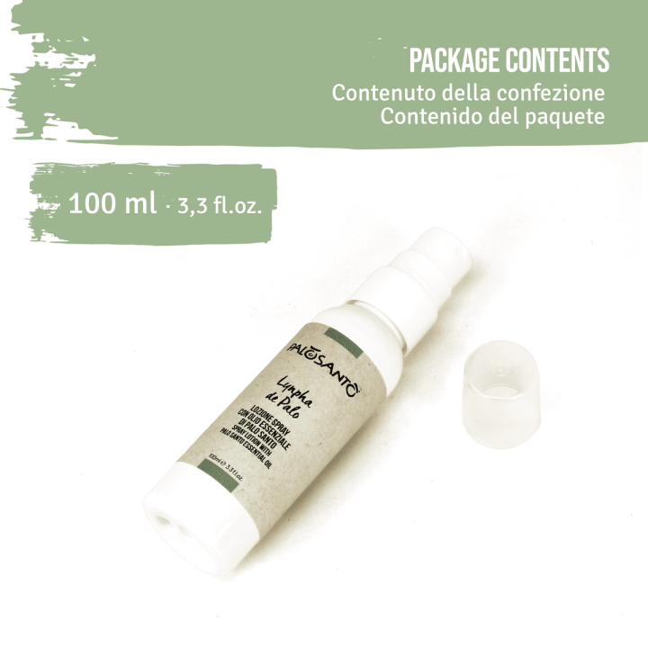 Lynpha de Palo Diffusore di Fragranza con Olio Essenziale di Frutto di Palo Santo