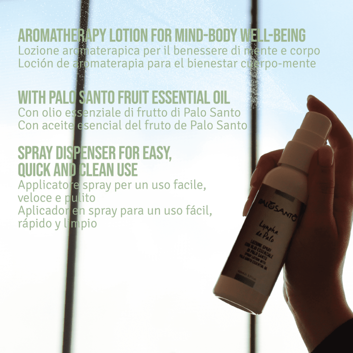 Lynpha de Palo Diffusore di Fragranza con Olio Essenziale di Frutto di Palo Santo