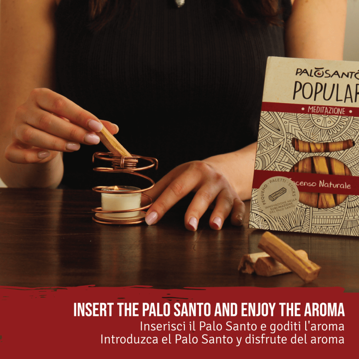 Kit Perfetta Sublimazione - Diffusore di Aroma di Palo Santo + Paletti Palo Santo 'Pequeño'