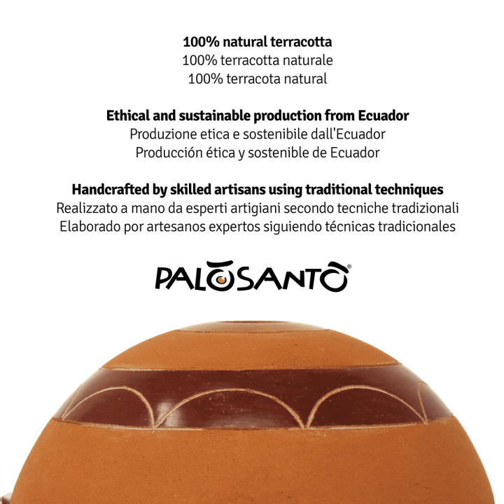 Calentador in Terracotta - Diffusore di Calore e di Essenze