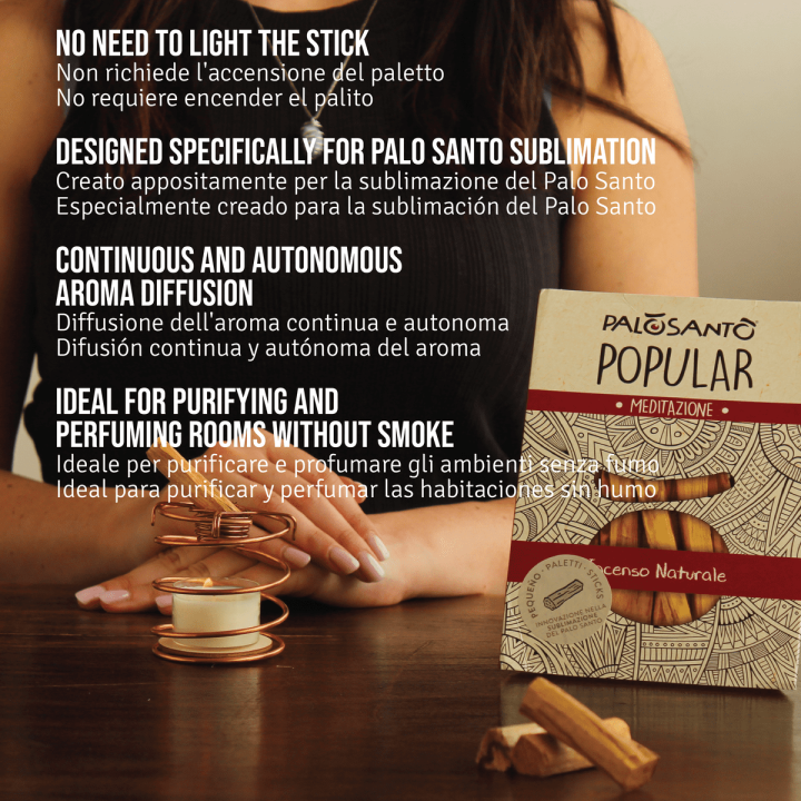 Paletti Palo Santo Pequeño - Incenso Naturale per Sublimazione