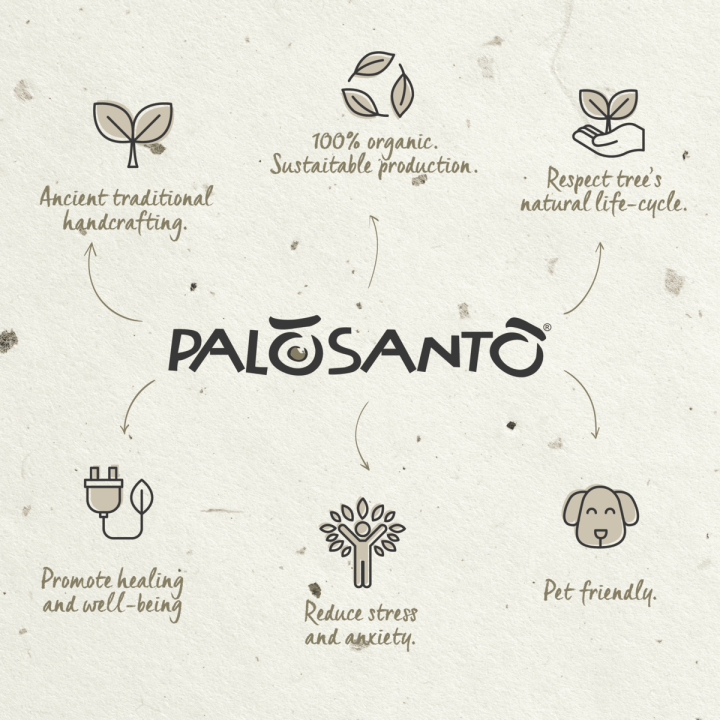 Kit Diffusore ad Ultrasuoni + Oli Essenziali di Palo Santo