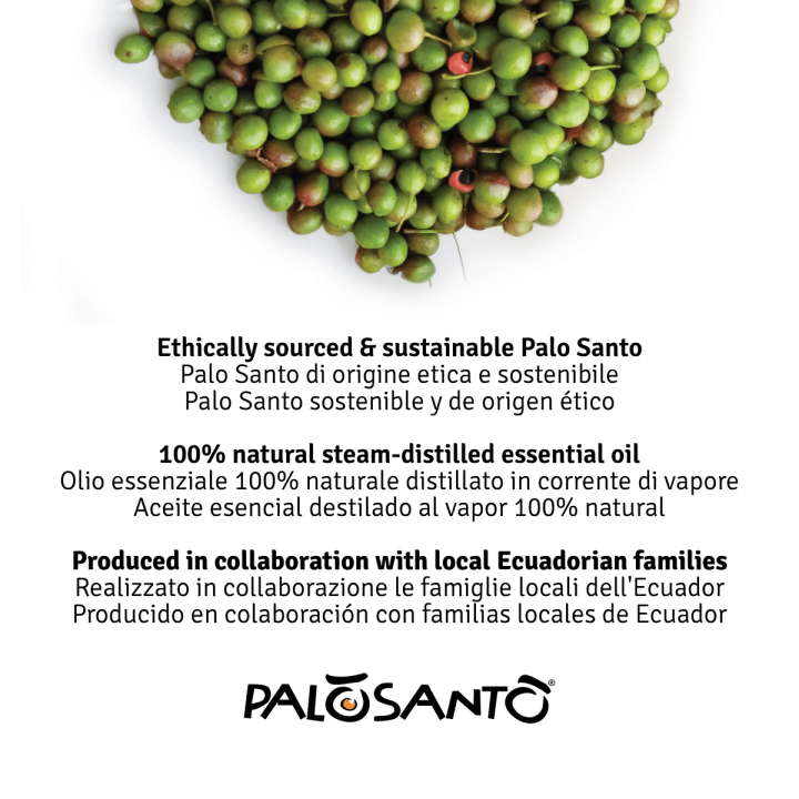 Olio essenziale da Frutto di Palo Santo Joya - Naturale ed Ecosostenibile Origine Ecuador