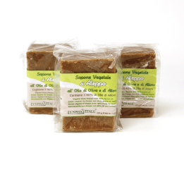 Kit 3 Saponi d'Aleppo – 40% Olio di Alloro