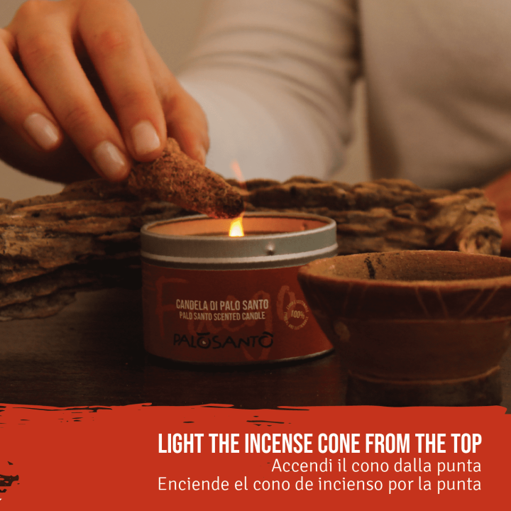 Incenso in Coni di Palo Santo 'Seleccion' Naturale ed Ecosostenibile