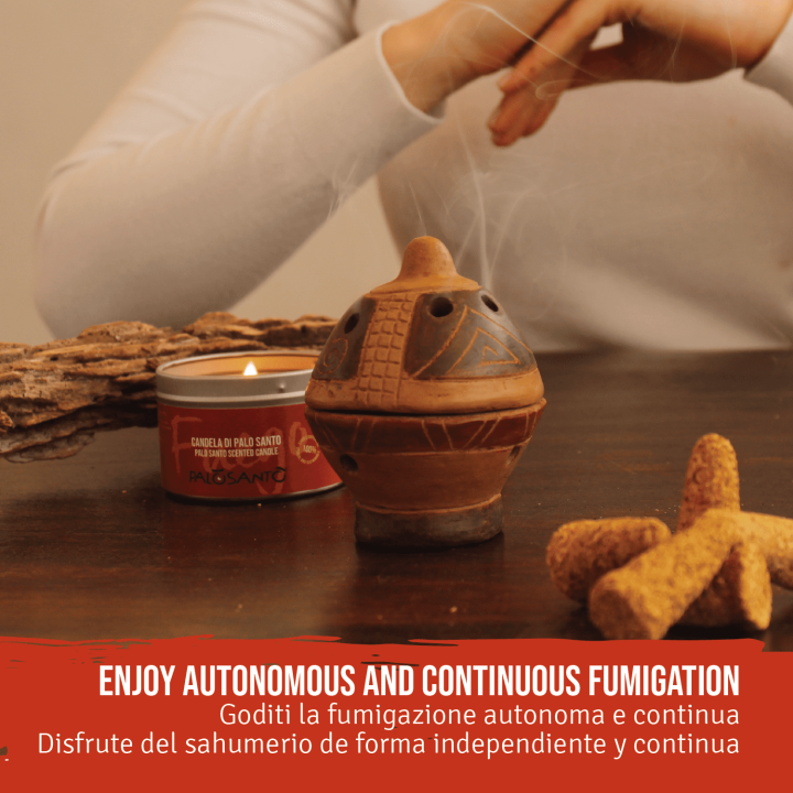 Incenso in Coni di Palo Santo 'Seleccion' Naturale ed Ecosostenibile