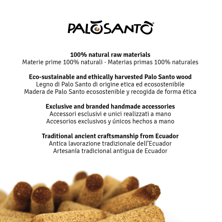 Kit Porta Incenso e Coni di Palo Santo Amarillo