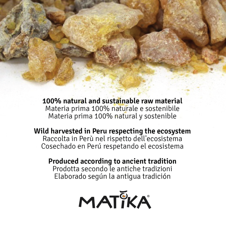 Resina Copal Oro del Perù - Incenso Naturale