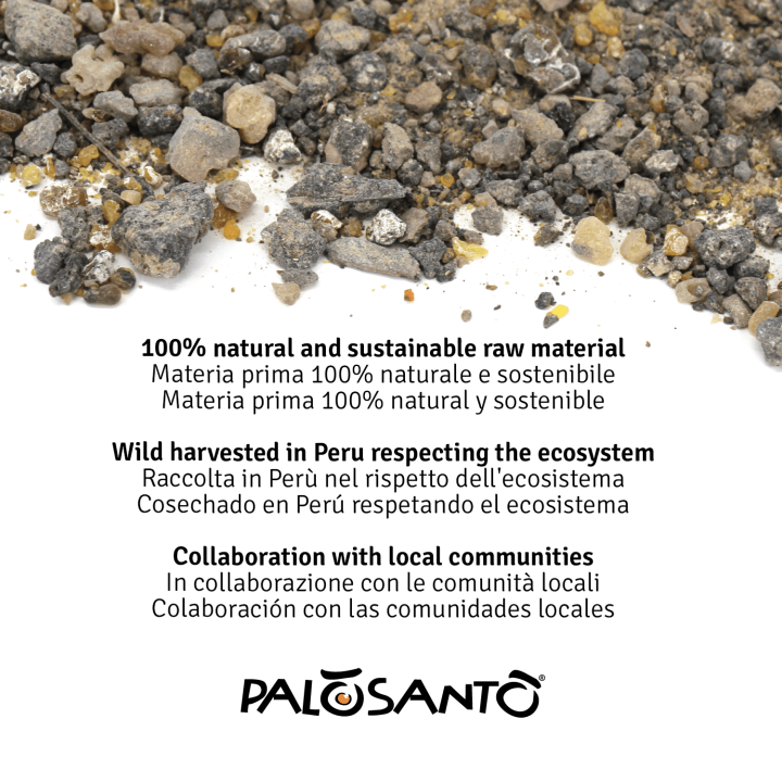 Resina di Palo Santo® Seleccion dal Perù - 100% Naturale ed Ecosostenibile