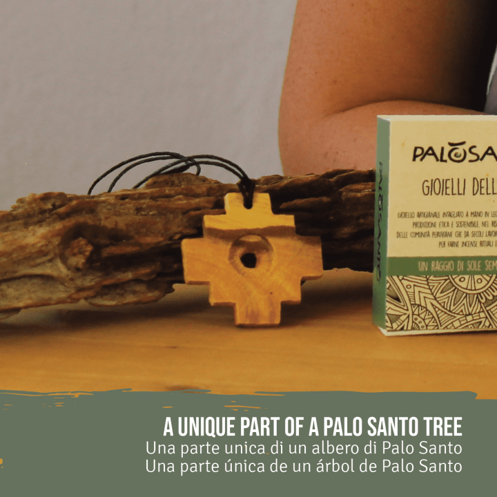 Ciondolo Chakana Palo Santo®