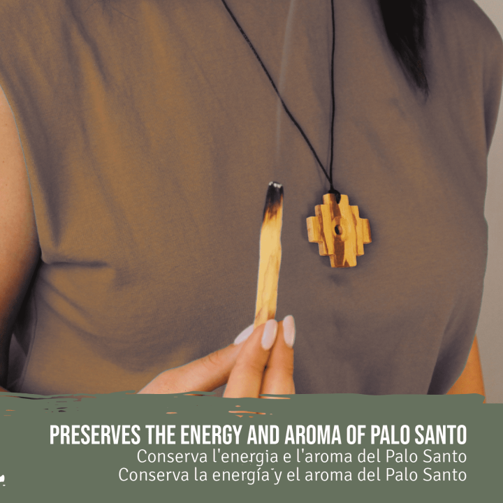 Ciondolo Chakana Palo Santo®
