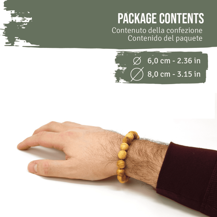Bracciale Palo Santo® - Taglia L