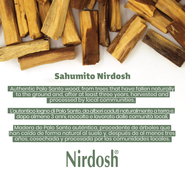 Kit Sublimazione Sahumito Incenso di Palo Santo - Aroma puro 100% Naturale
