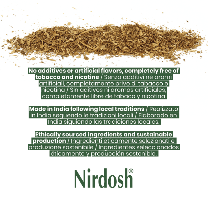 Nirdosh® Trinciato di Erbe Ayurvediche 100% Naturale