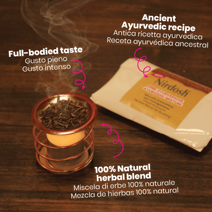 Nirdosh® Trinciato di Erbe Ayurvediche 100% Naturale
