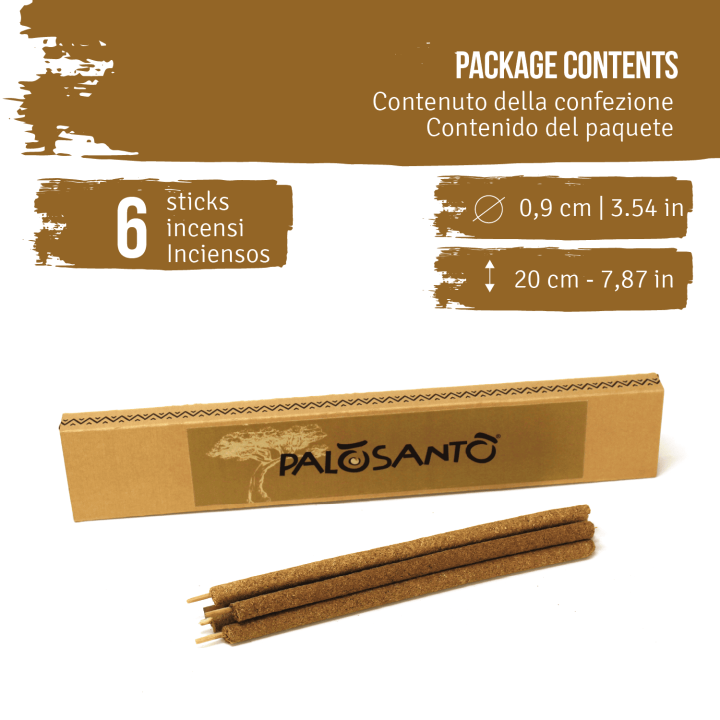 Bastoncini Incenso Palo Santo Assortiti (Non Regolari)