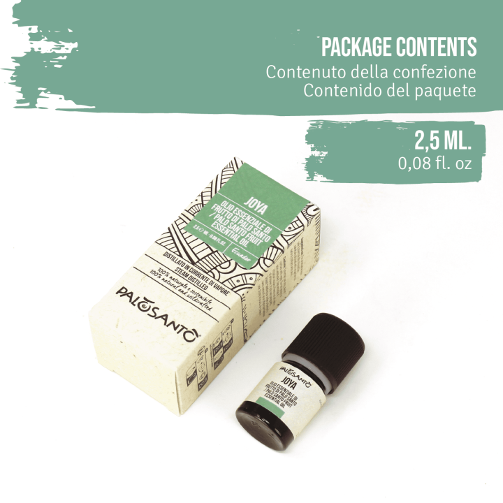 Olio essenziale da Frutto di Palo Santo Joya - Naturale ed Ecosostenibile Origine Ecuador