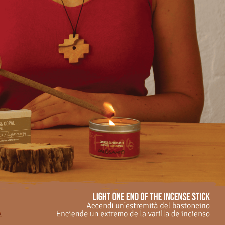 Bastoncini Incenso Palo Santo e Wiracoa