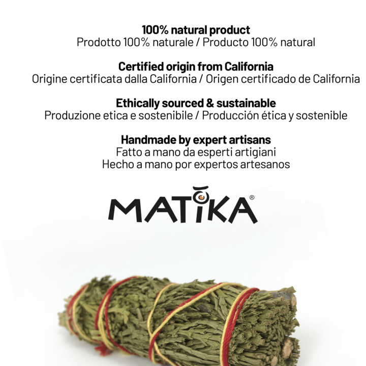 Cedro Smudge Incenso Naturale e Ecosostenibile