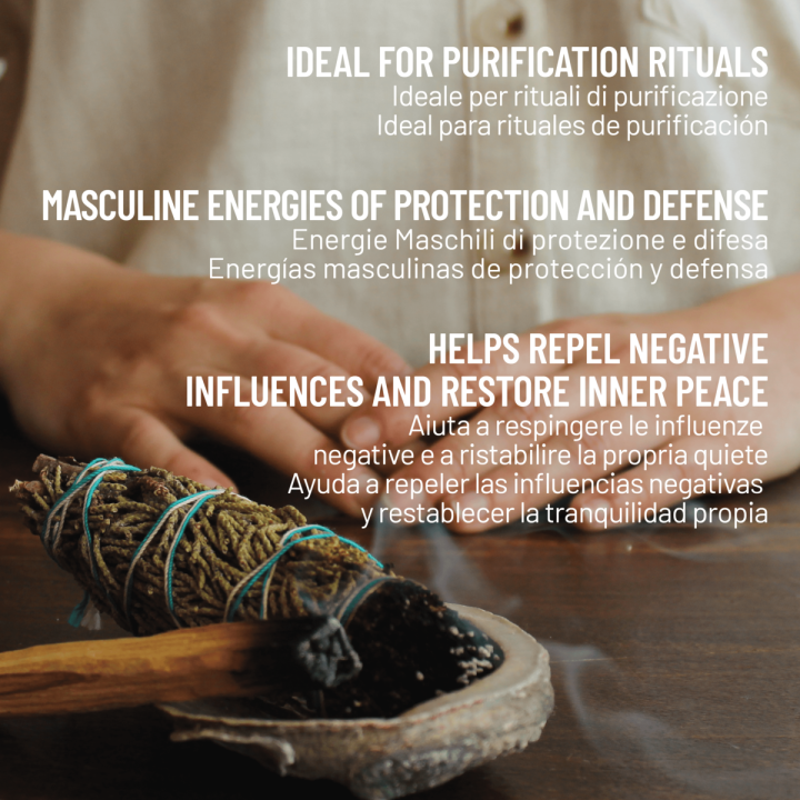 Ginepro Smudge Incenso Naturale e Ecosostenibile