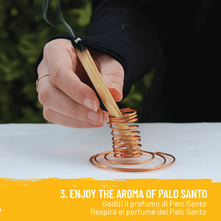 Paletti Palo Santo Amarillo - Incenso Naturale ed Ecosostenibile