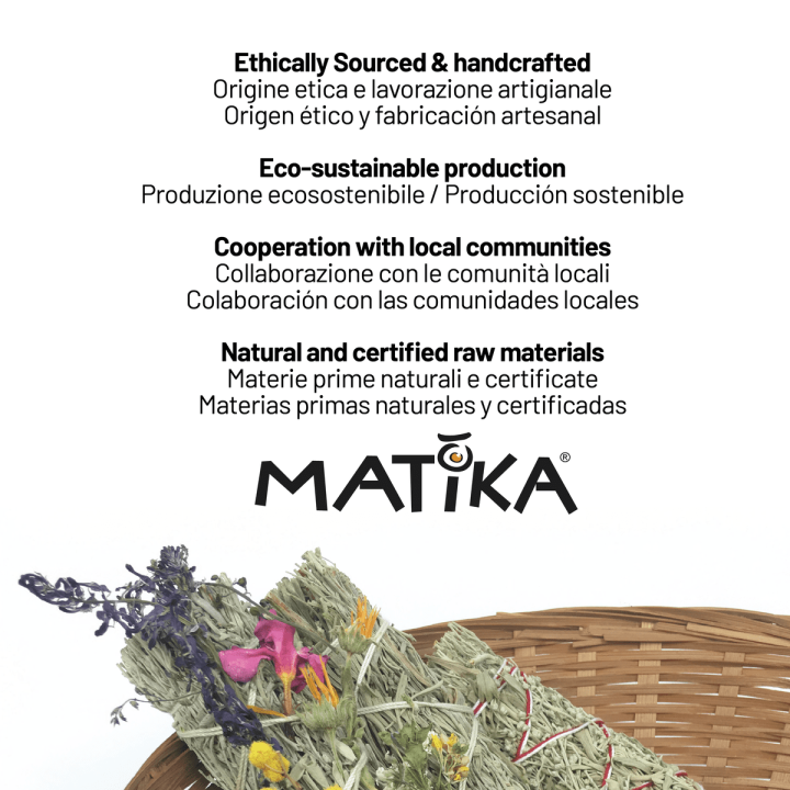 Salvia del Deserto & Palo Santo - Smudge e Paletto Incenso Naturale ed Ecosostenibile