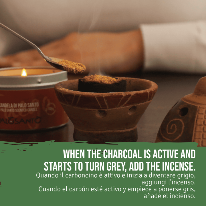 Trucioli di Legno Palo Santo 'Especial' Incenso Naturale in Polvere