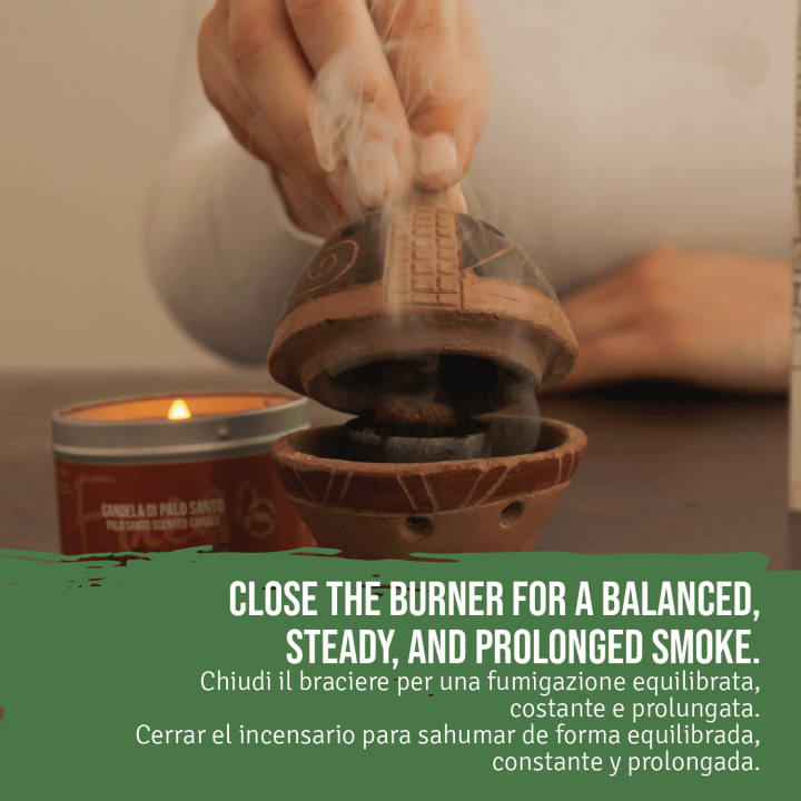 Trucioli di Legno Palo Santo 'Especial' Incenso Naturale in Polvere