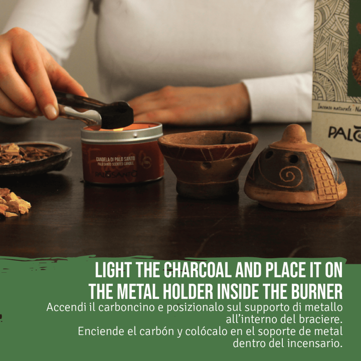 Grani di Legno Palo Santo 'Especial' Incenso Naturale e Ecosostenibile