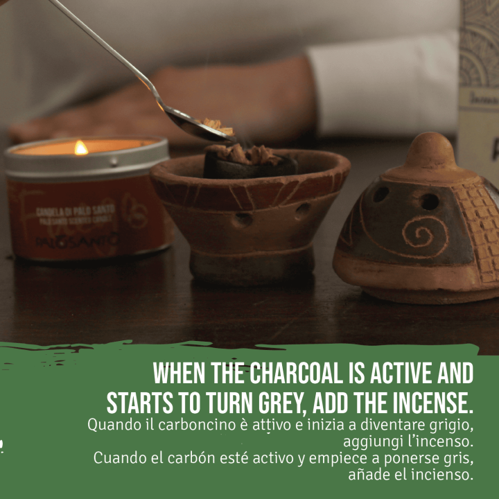 Grani di Legno Palo Santo 'Especial' Incenso Naturale e Ecosostenibile