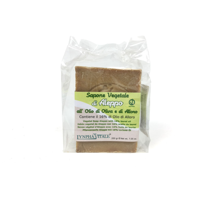 Sapone d'Aleppo 16% Olio di Alloro
