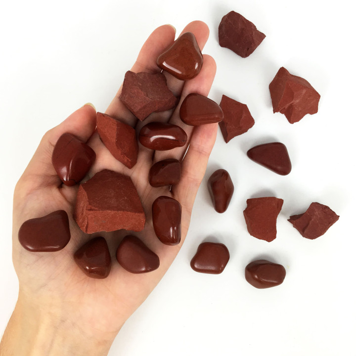 Pietra tonda Diaspro rosso