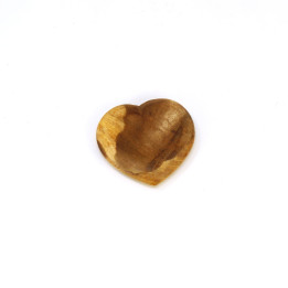 Cuore in legno di Palo Santo